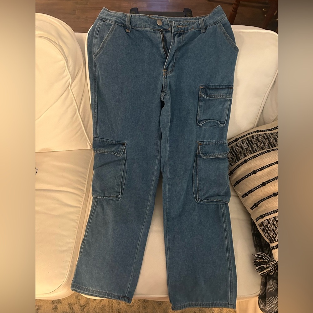 SHEIN cargo jeans